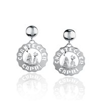 Einzelner Ohrring Chantecler Dame Logo in Silber 38915 - 38915